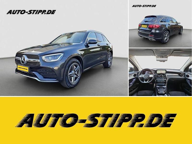 Grau Gebraucht 2020 Mercedes GLC300 AMG line SUV | 43.450 € (Fairer Preis) - Bild 1/4