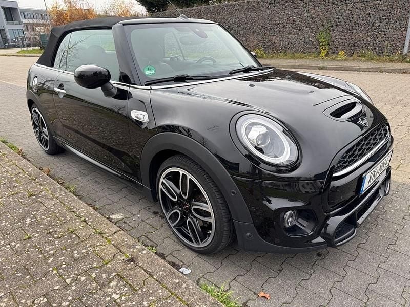 Schwarz Gebraucht 2019 Mini John Cooper Works Cabriolet Cabrio | 22.900 € (Guter Preis) - Bild 1/4