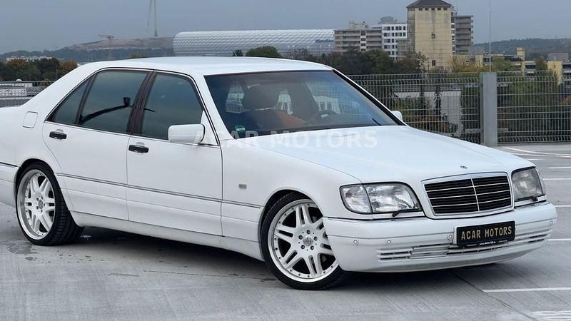 Weiß Gebraucht 1996 Mercedes S500 Limousine | 15.900 € (Fairer Preis) - Bild 1/4