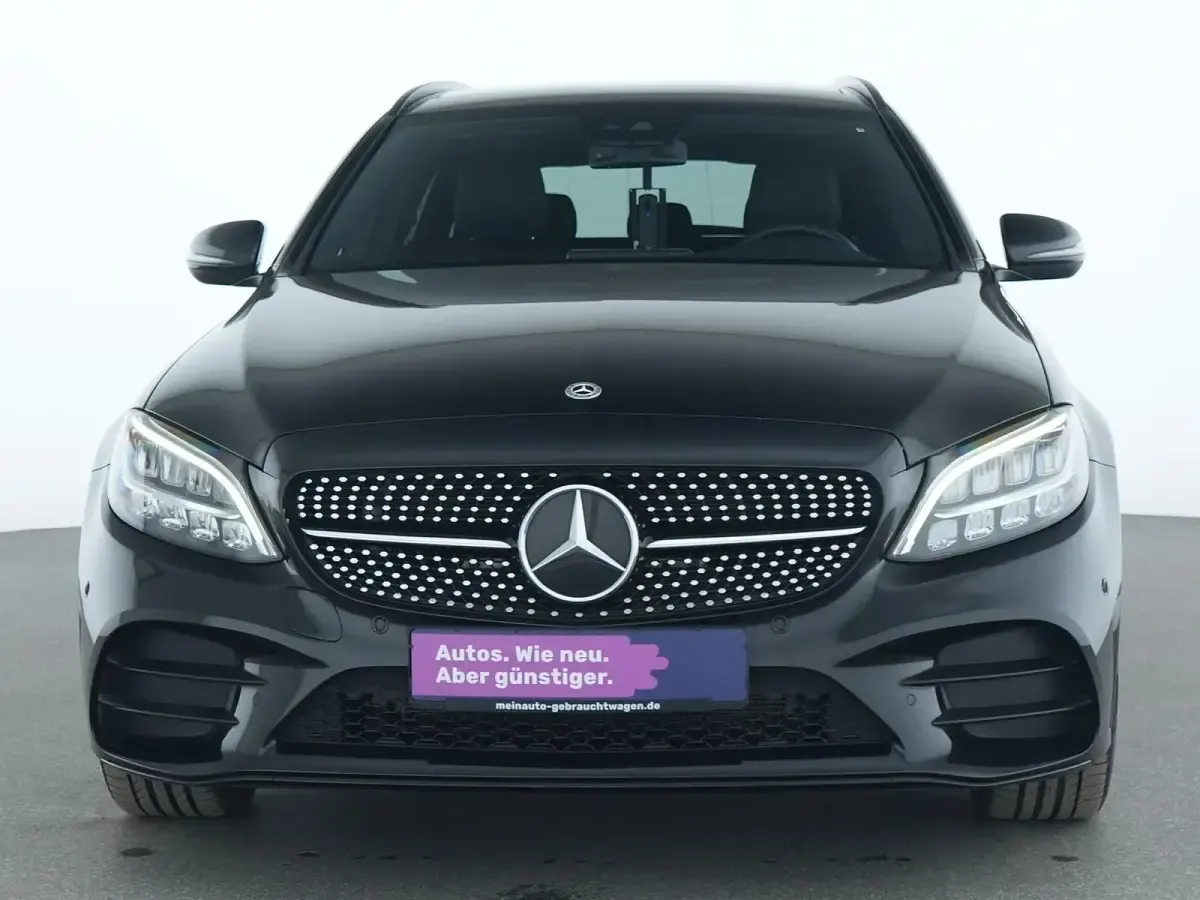 Gebraucht Mercedes C300e AMG line 306 PS (225 kW) 2020 Obsidianschwarz Limousine