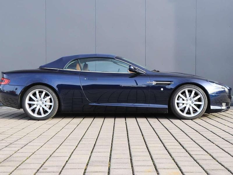 Gebraucht Aston Martin DB9 455 PS (334 kW) 2008 Blau Cabrio