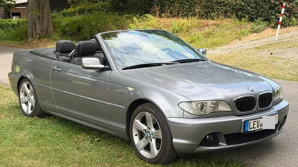 Gebraucht BMW 320 Cabriolet Comfort Edition 170 PS (125 kW) 2004 Grau Cabrio