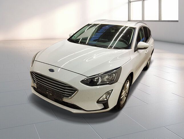 Frostweiß Gebraucht 2019 Ford Focus Cool & Connect Kombi | 8.480 € (Superpreis) - Bild 1/4