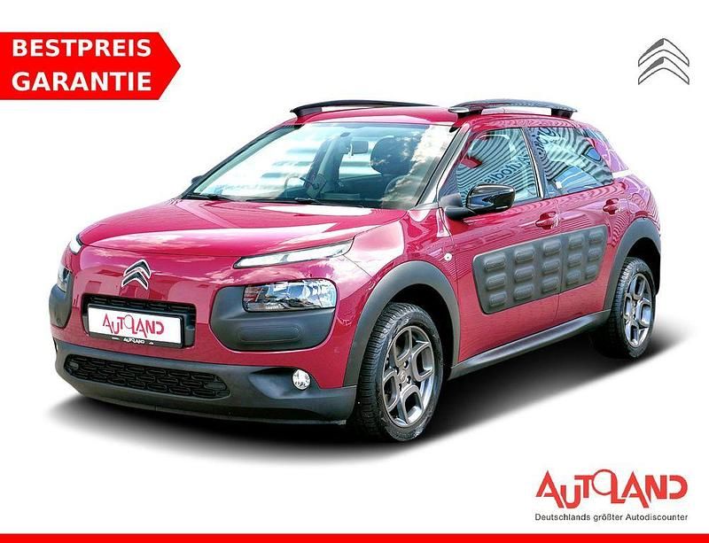 Rot Gebraucht 2016 Citroën C4 Cactus PureTech Kleinwagen | 13.950 € (Teuer) - Bild 1/4