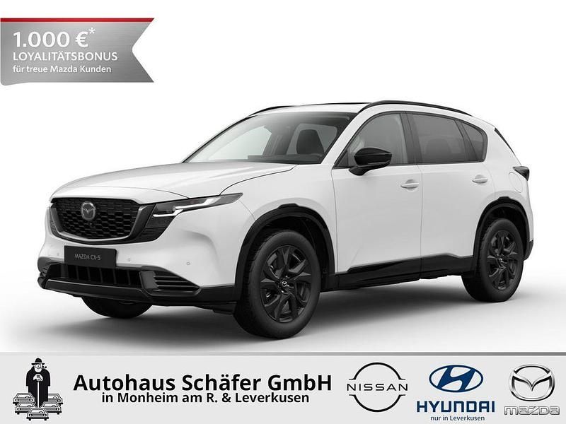Weiß Neu 2025 Mazda CX-5 Homura-Line SUV | 40.268 € (Fairer Preis) - Bild 1/3