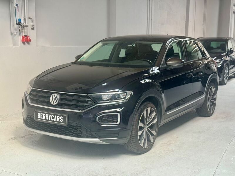 Schwarz Gebraucht 2018 VW T-Roc Style SUV | 13.790 € (Fairer Preis) - Bild 1/4