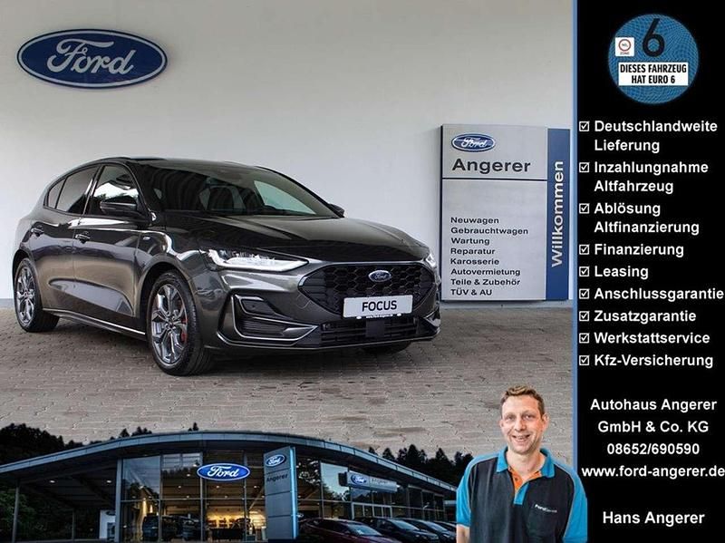 Magneticgrau (metallic) Neu 2025 Ford Focus ST-Line Limousine | 33.990 € (Teuer) - Bild 1/4