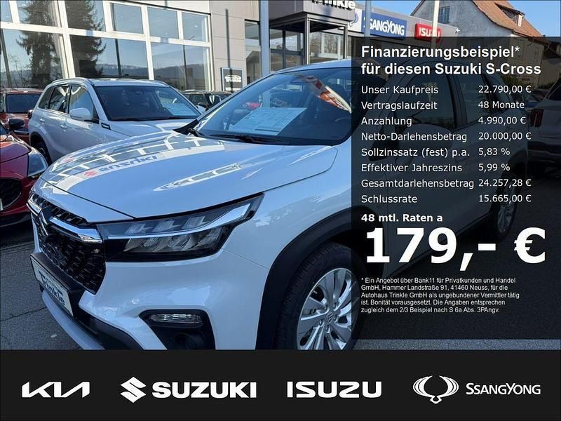 Weiß Neu 2025 Suzuki SX4 S-Cross SUV | 22.990 € (Fairer Preis) - Bild 1/4
