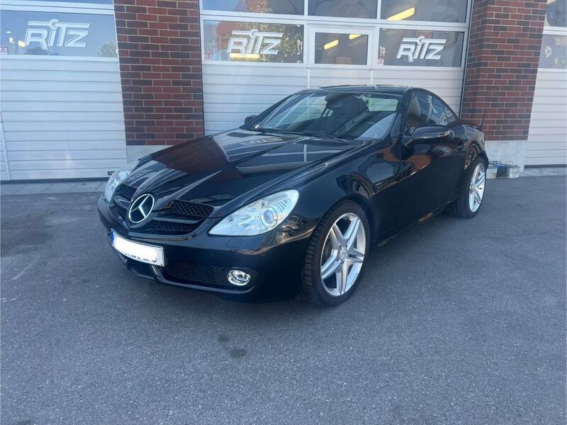 Schwarz Gebraucht 2008 Mercedes SLK350 Cabrio | 13.990 € (Etwas zu teuer) - Bild 1/4