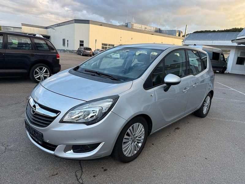Silber Gebraucht 2014 Opel Meriva Edition Van / Kleinbus | 2.890 € (Guter Preis) - Bild 1/4