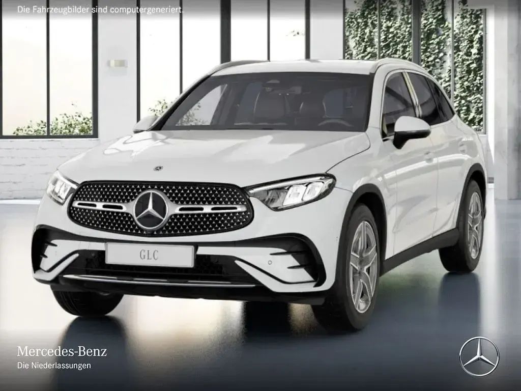Gebraucht Mercedes GLC200 AMG 204 PS (150 kW) 2023 Polarweiß SUV