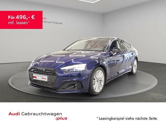 Navarrablau metallic Gebraucht 2024 Audi A5 Sportback Advanced Plus Kleinwagen | 52.990 € - Bild 1/2