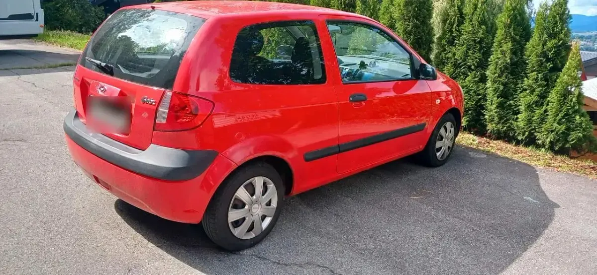 Gebraucht Hyundai Getz 69 PS (50 kW) 2008 Rot Kleinwagen