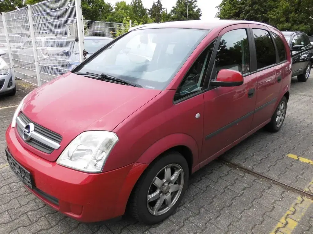 Gebraucht Opel Meriva Edition 90 PS (66 kW) 2004 Rot Van / Kleinbus
