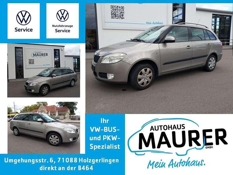Grau Gebraucht 2010 Skoda Fabia Ambiente Kombi | 1.990 € (Fairer Preis) - Bild 1/4