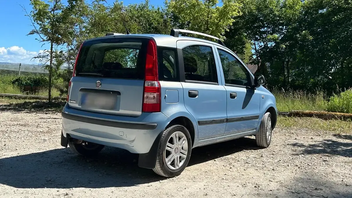 Gebraucht Fiat Panda 75 PS (55 kW) 2011 Blau Kleinwagen