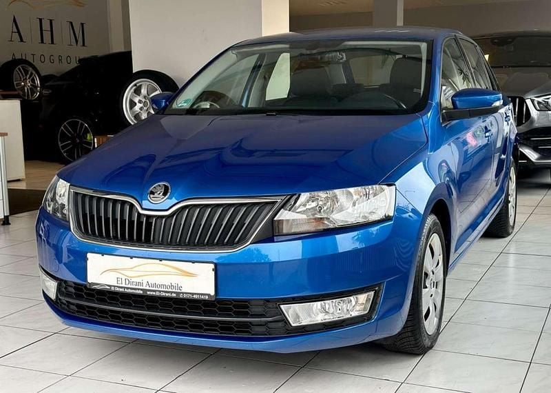 Blau Gebraucht 2016 Skoda Rapid Ambition Kombi | 8.890 € (Guter Preis) - Bild 1/4