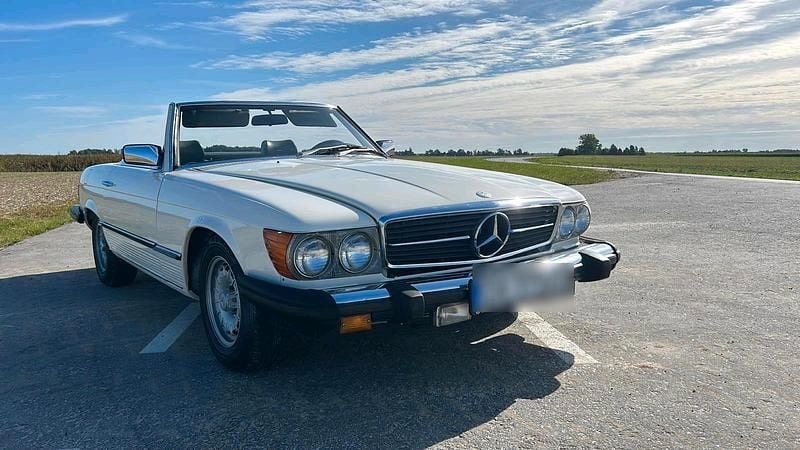 Gebraucht Mercedes SL380 204 PS (150 kW) 1981 Weiß Cabrio