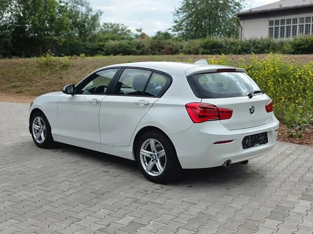 Gebraucht BMW 116 116 PS (85 kW) 2015 Weiß Kleinwagen