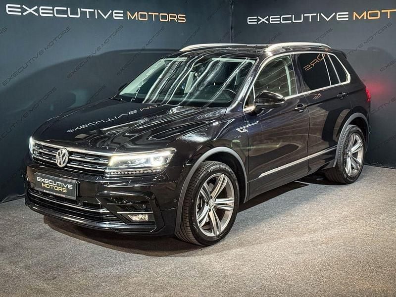Schwarz Gebraucht 2020 VW Tiguan R-line SUV | 26.900 € (Superpreis) - Bild 1/4
