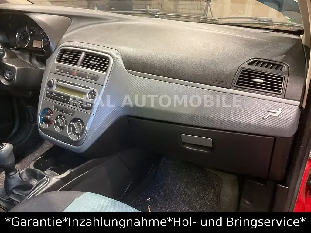 Gebraucht Fiat Grande Punto Dynamic 77 PS (56 kW) 2009 Rot Kleinwagen