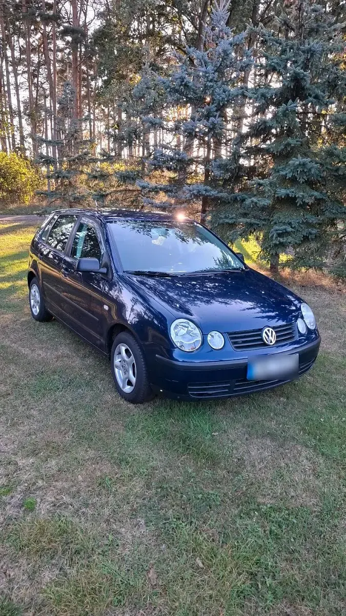 Gebraucht VW Polo 2002 Blau Limousine