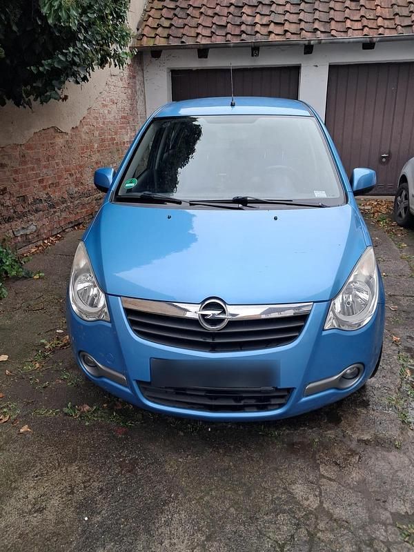 Blau Gebraucht 2008 Opel Agila Kleinwagen | 1.400 € (Guter Preis) - Bild 1/4
