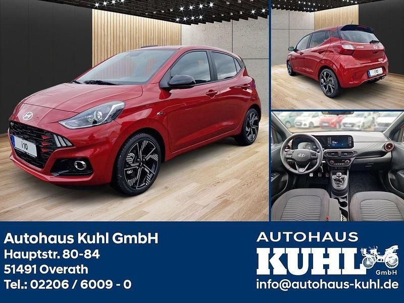Rot Gebraucht 2025 Hyundai i10 N Line Kleinwagen | 22.488 € (Etwas zu teuer) - Bild 1/3