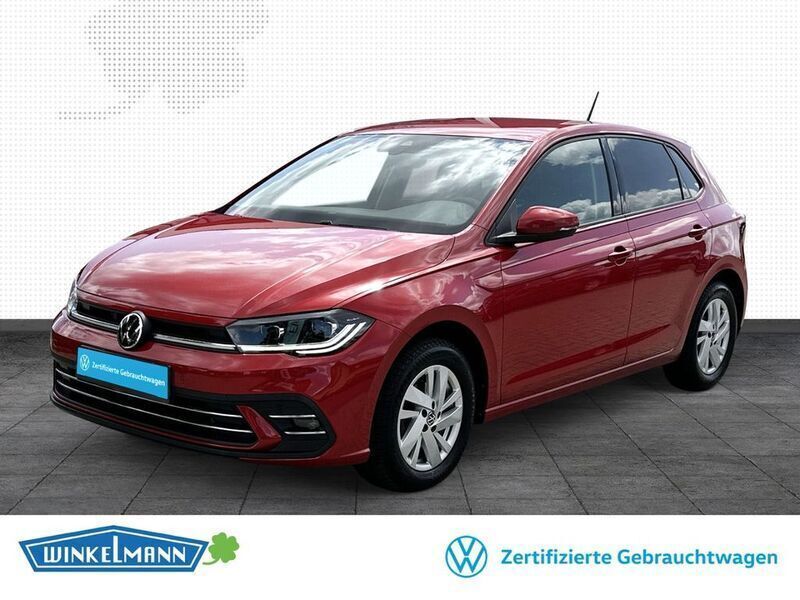 Rot Gebraucht 2022 VW Polo Style Limousine | 20.950 € (Fairer Preis) - Bild 1/4