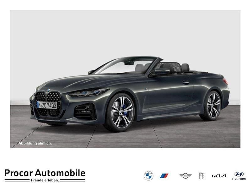 Grau Gebraucht 2021 BMW 430 Cabriolet M Sport Cabrio | 44.995 € (Etwas zu teuer) - Bild 1/4