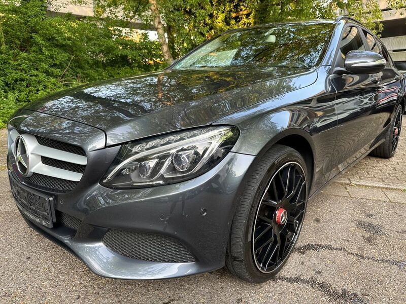Grau Gebraucht 2015 Mercedes C200 Kombi | 8.700 € (Fairer Preis) - Bild 1/4