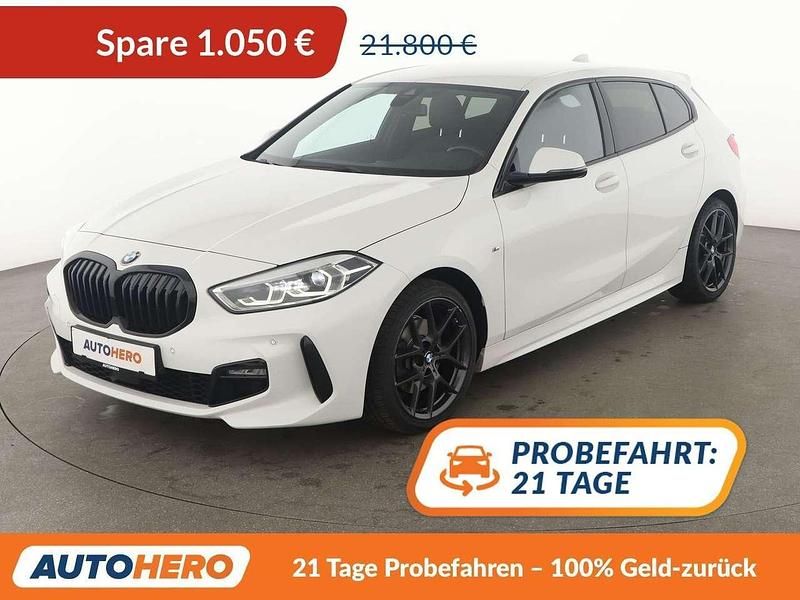 Alpinweiss iii Gebraucht 2020 BMW 118 M Sport Kleinwagen | 20.750 € (Fairer Preis) - Bild 1/3