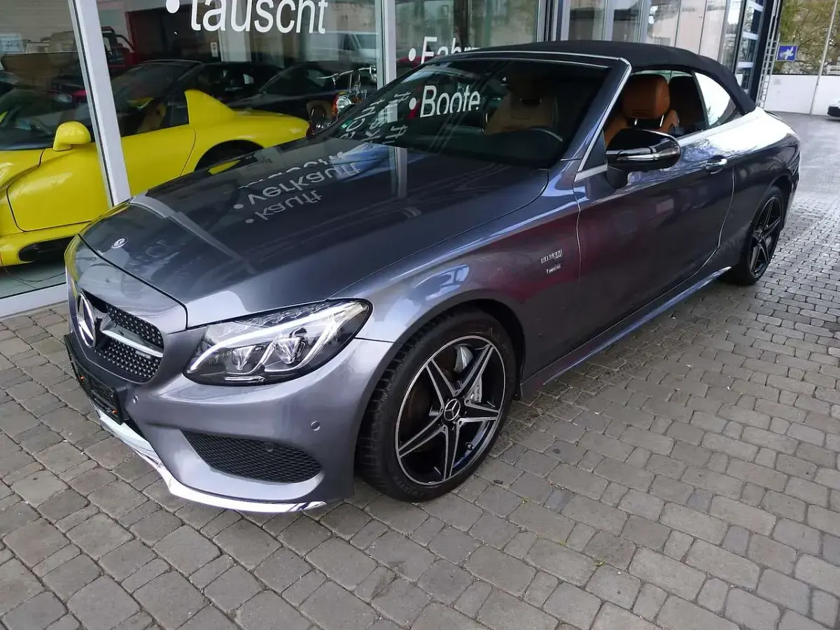 Gebraucht Mercedes C43 AMG AMG 367 PS (269 kW) 2017 Grau Cabrio