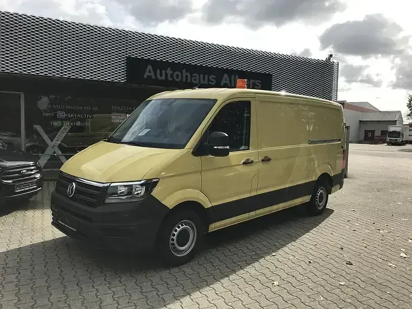 Usata VW Crafter 140 CV (102 kW) 2017 Giallo Furgone