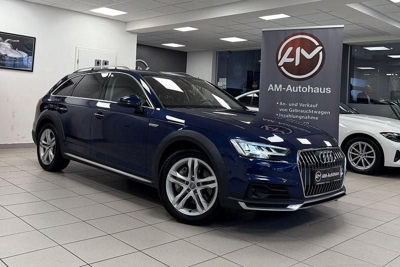 Scubablau metallic Gebraucht 2018 Audi A4 Allroad Sport Kombi | 23.899 € (Fairer Preis) - Bild 1/4