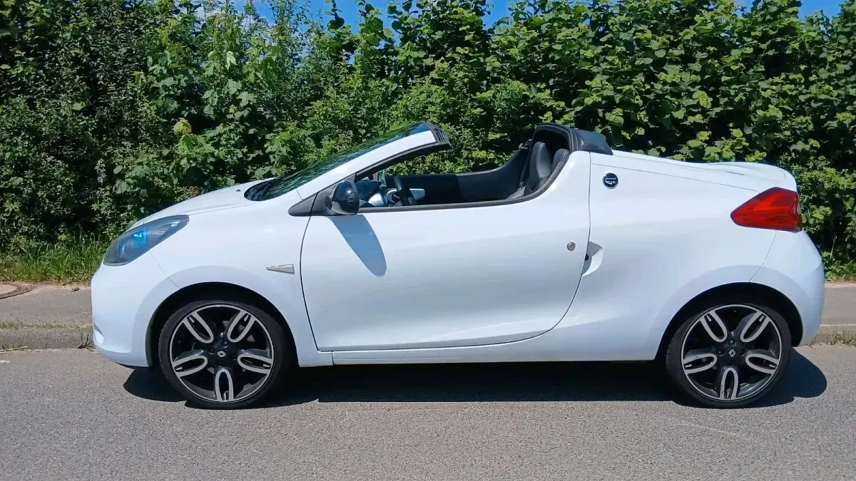 Gebraucht Renault Wind Dynamique 101 PS (74 kW) 2010 Weiß Cabrio