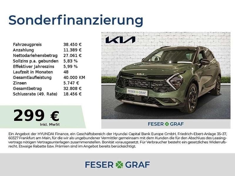 Experience green Neu 2025 Kia Sportage GT-Line SUV | 36.850 € (Superpreis) - Bild 1/4