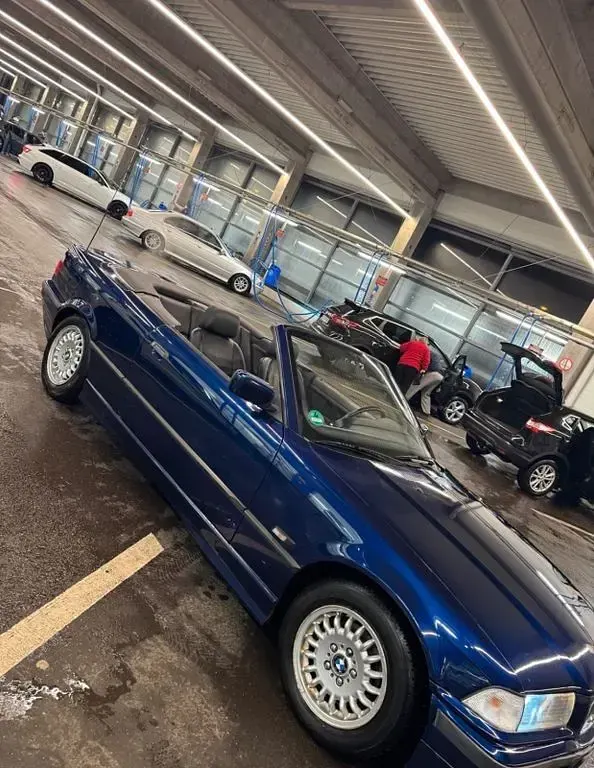 Second-hand BMW 325 Performance 150 CP (110 kW) 1993 Albastru Cabrio