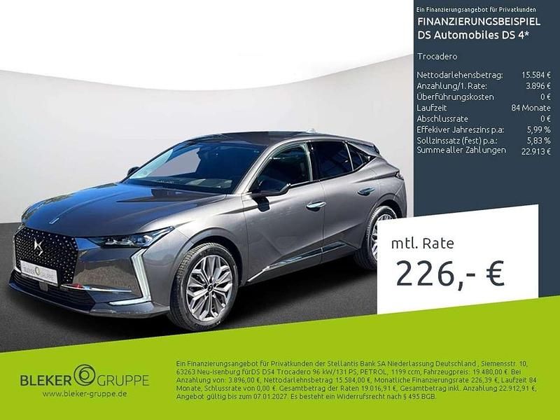 Grau/typ aussenverkleidung metalliclackierung Gebraucht 2022 DS Automobiles DS4 Trocadero Limousine | 19.480 € (Guter Preis) - Bild 1/3