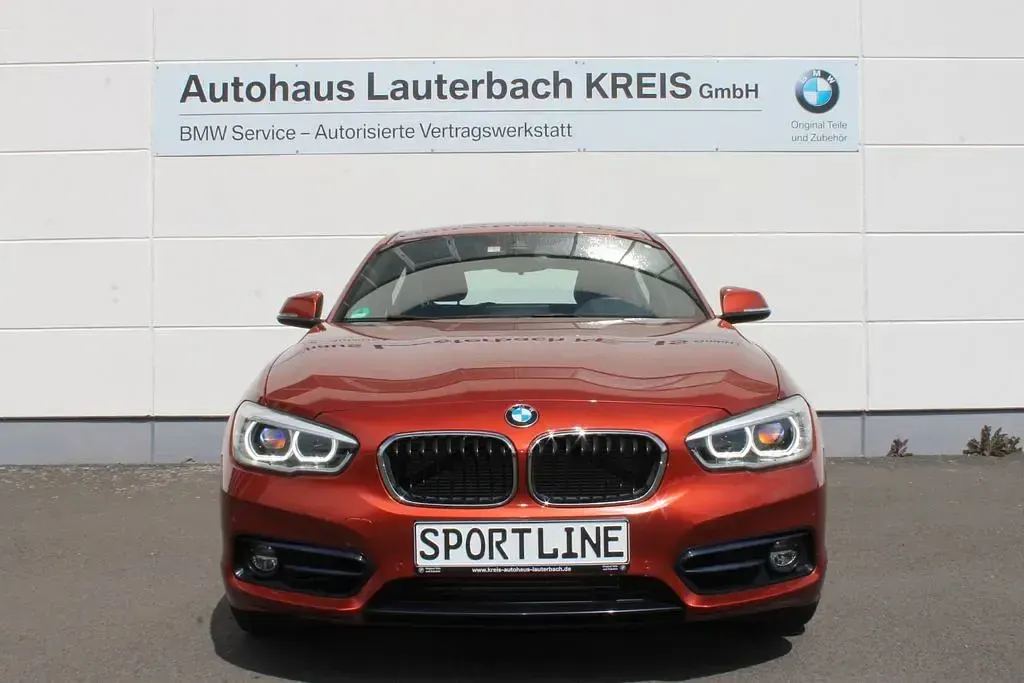 Gebraucht BMW 120 Sport Line 190 PS (139 kW) 2018 Orange Kleinwagen