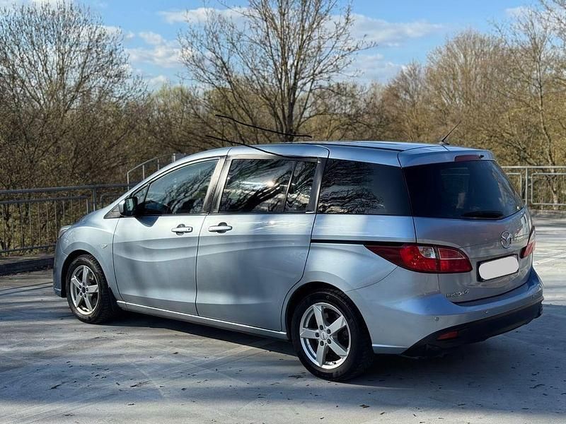 Gebraucht Mazda 5 Center-Line 116 PS (85 kW) 2013 Blau Van / Kleinbus