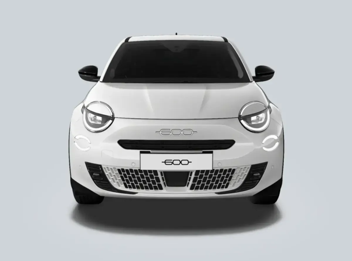 Neu Fiat 600 La Prima 145 PS (106 kW) 2026 Gelato weiß uni SUV