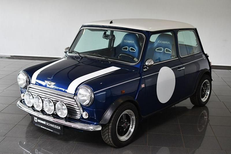 Blau blau metallic (metallic) Gebraucht 1999 Mini Cooper Classic Kleinwagen | 18.500 € (Etwas zu teuer) - Bild 1/4