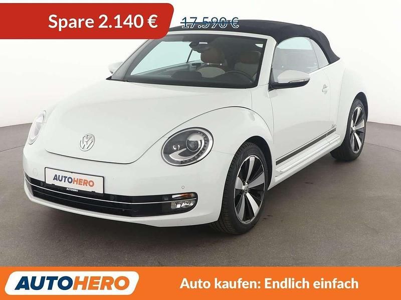 Weiß Gebraucht 2014 VW Beetle Cup Cabrio | 15.450 € (Guter Preis) - Bild 1/3