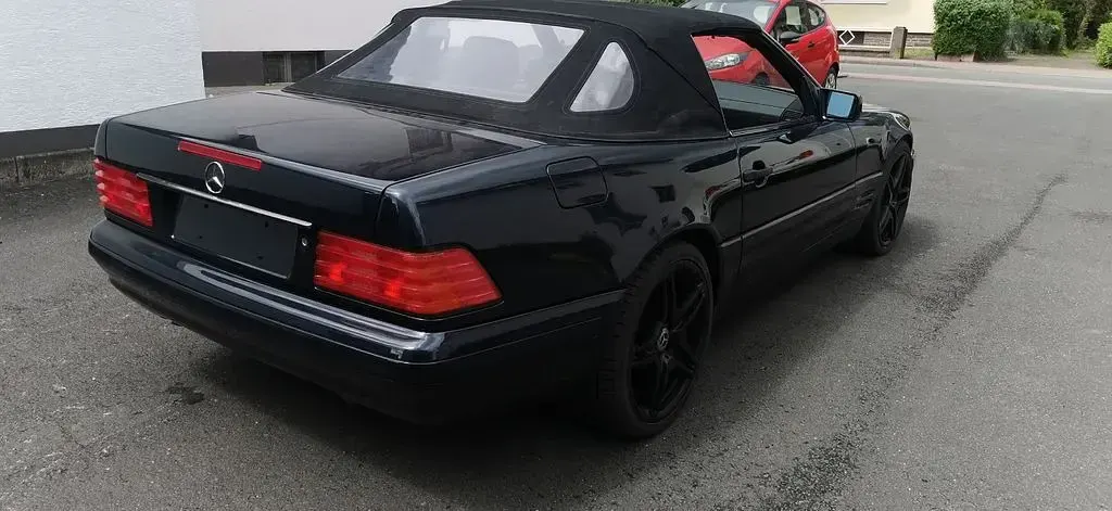 Gebraucht Mercedes SL320 231 PS (169 kW) 1997 Blau Cabrio