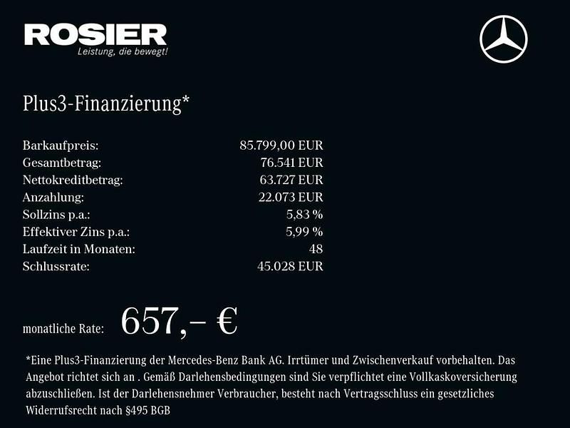 Gebraucht Mercedes EQS580 Advanced Plus 400 kW (544 PS) 2023 Silber / hightechsilber SUV