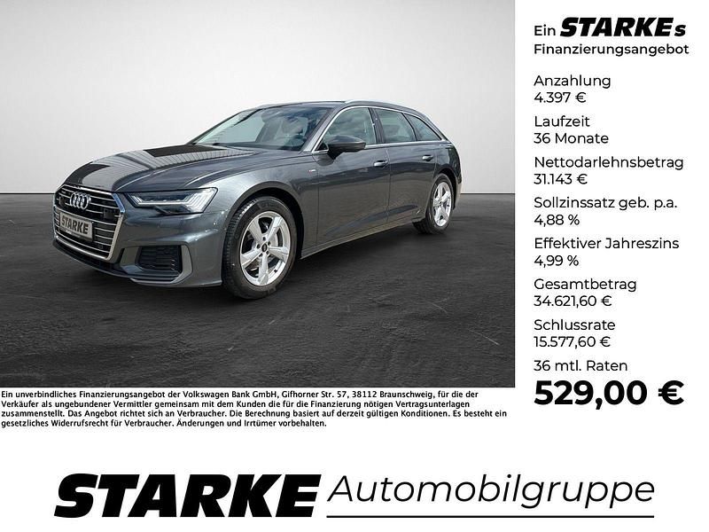 Sevillarot metallic Gebraucht 2020 Audi A6 Sport Kombi | 33.950 € (Teuer) - Bild 1/4