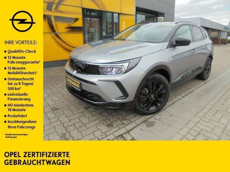 Kontrast grau/quarz silber Gebraucht 2023 Opel Grandland X GS Line SUV | 28.890 € (Etwas zu teuer) - Bild 1/4