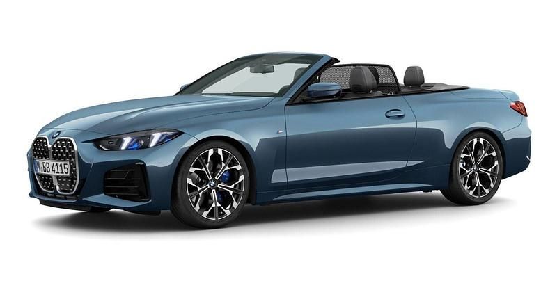 Blau Gebraucht 2024 BMW 430 Cabriolet Comfort Edition Cabrio | 67.651 € - Bild 1/4