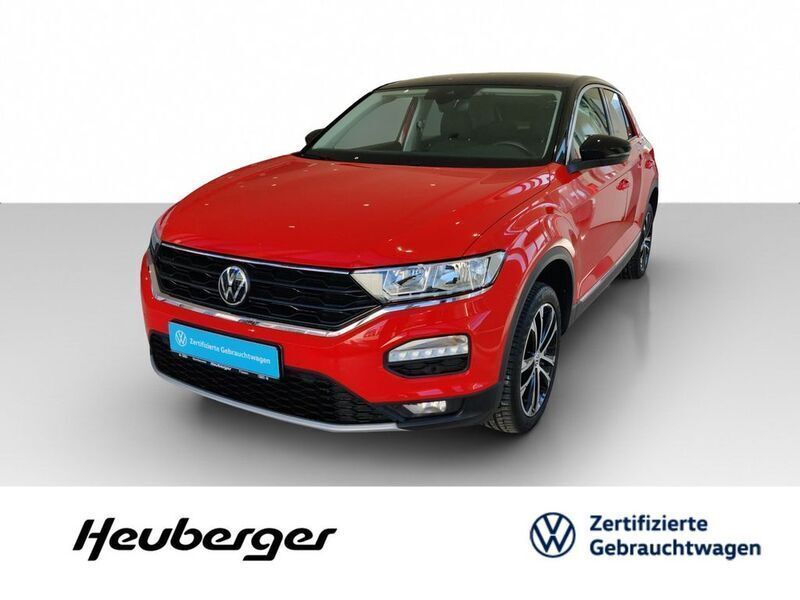 Rot Gebraucht 2021 VW T-Roc Active SUV | 22.480 € (Guter Preis) - Bild 1/4